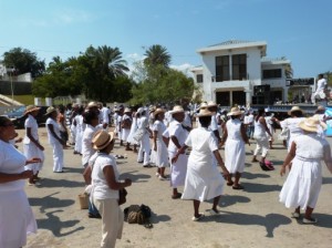 Session de zumba pour la paix et la démocratie organisée par les Nations Unies à la mi-septembre